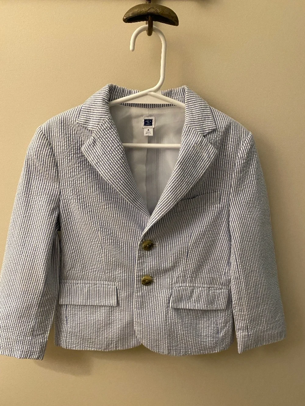 Janie and jack seersucker suit jacket